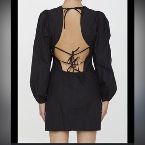 Ganni Poplin Cotton Dress